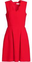 Thumbnail for your product : Claudie Pierlot Pleated Crepe Mini Dress