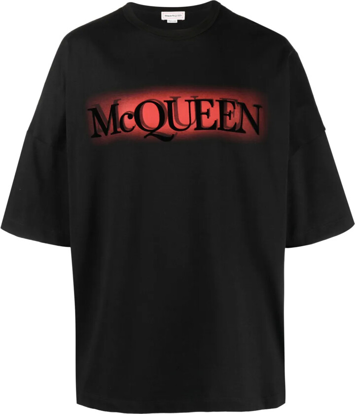 Alexander McQueen logo-print cotton T-Shirt