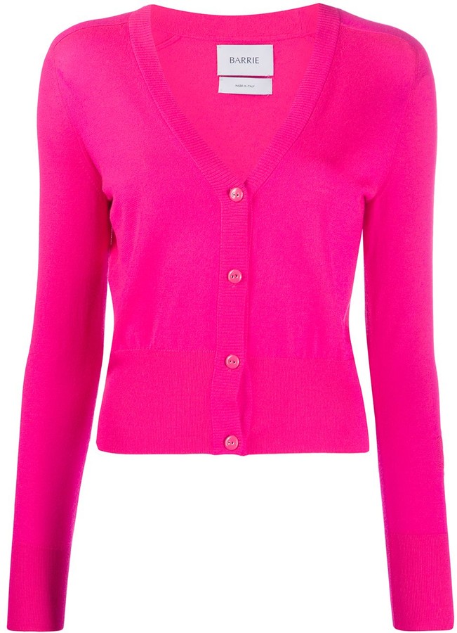 Pink Cashmere Cardigan Sweater | Shop the world's largest collection of  fashion | ShopStyle