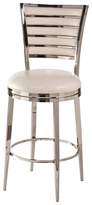 Thumbnail for your product : Hillsdale Furniture 30" Rouen Swivel Barstool Metal/Off White