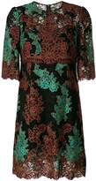 Thumbnail for your product : Dolce & Gabbana floral embroidered lace dress