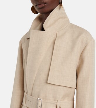 Joseph Chasy belted wool twill jacket