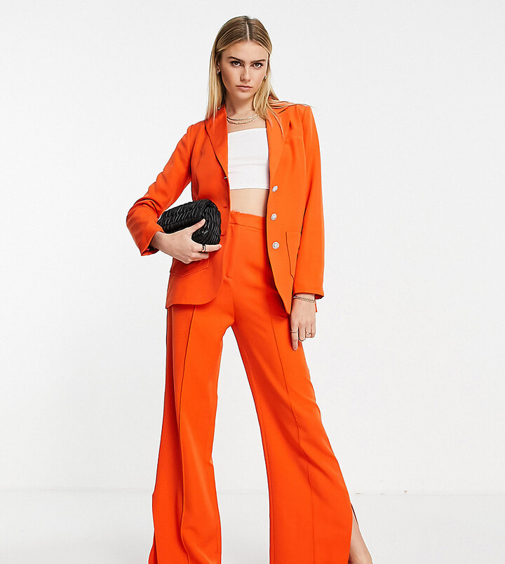 Annorlunda suit blazer in orange - part of a set - ShopStyle