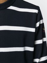 Thumbnail for your product : Paul & Shark Striped Print Jumper