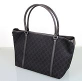 Thumbnail for your product : Gucci NEW Authentic GG Medium Joy Tote Bag Handbag, Brown Denim, 265695 1086