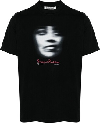 Our Legacy Swing of Pendulum graphic-print cotton T-shirt - ShopStyle