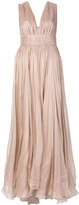 Thumbnail for your product : Maria Lucia Hohan sleeveless plunge neck dress