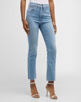 Thumbnail for your product : Veronica Beard Beverly Skinny-Flare Ankle Jeans