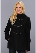Thumbnail for your product : Tommy Hilfiger Wool Toggle Coat (Black) - Apparel