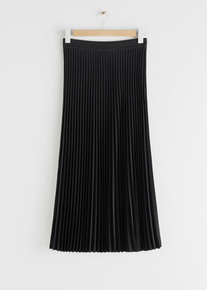 And other stories Pleated Midi Skirt