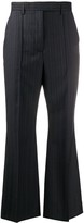Thumbnail for your product : Acne Studios Striped Cropped Trousers