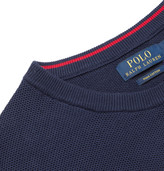 Thumbnail for your product : Polo Ralph Lauren Striped Supima Cotton Sweater - Men - Blue