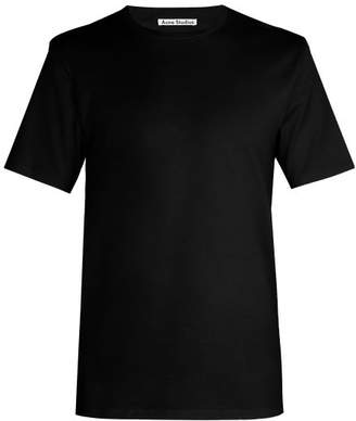 Acne Studios - Measure Crew Neck Cotton T Shirt - Mens - Black