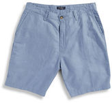 Thumbnail for your product : Nautica Classic Fit Linen Blend Shorts-BRIGHT WHITE-40