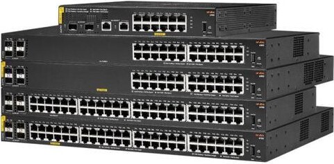 HPE Aruba 6100 24G Class4 PoE 4SFP+ 370W Switch - 24 Ports - Manageable - 3 Layer Supported - Modular - 370 W PoE Budget - Twisted Pair, Optical Fiber...
