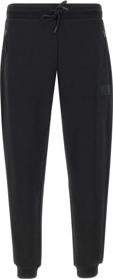 EA7 Emporio Armani Cotton-Blend Track Pants