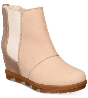 sorel women's wedge boots
