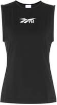 Thumbnail for your product : Reebok x Victoria Beckham Logo technical-jersey top