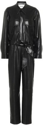 Nanushka Ashton faux leather jumpsuit