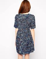 Thumbnail for your product : Vero Moda 3/4 Sleeve Printed Skater Dress