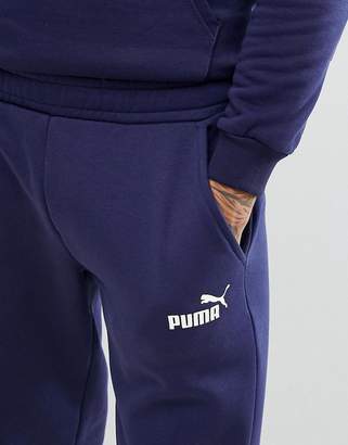 Puma Essential Skinny Joggers In Navy 85175306