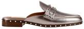 Thumbnail for your product : Valentino Ballet Flats Rockstud Slipper In Laminated Leather With Multiple Metal Studs