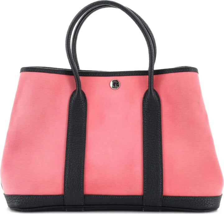 Hermès Pre-Owned Garden Party Toile and Leather 30 tote bag