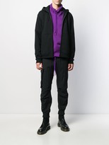 Thumbnail for your product : Undercover Panelled Knit Hoodie