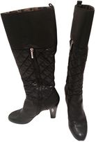Thumbnail for your product : D&G 1024 D&G Black Leather Boots