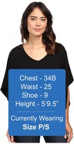 Thumbnail for your product : Lilla P Pima Modal Oversized V-Neck Women's Clothing