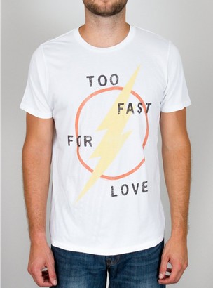 Junk Food Clothing Flash Too Fast For Love Tee