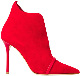 Malone Souliers Coram Leather-trimmed Suede Ankle Boots