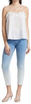 Thumbnail for your product : 7 For All Mankind Ombre Ankle Skinny Jeans