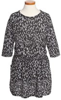 Thumbnail for your product : Fishbowl Be Bop 'Cheetah' French Terry Dress (Big Girls)
