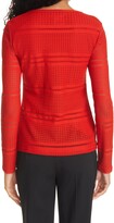 Thumbnail for your product : Fuzzi Open Weave Crewneck Sweater