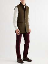 Thumbnail for your product : JAMES PURDEY & SONS Hawick Wool And Cashmere-Blend Tweed Gilet