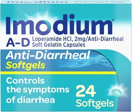 Imodium ImodiumA-DDiarrheaSoftgels-24ct