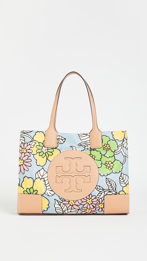 tory burch ella printed mini tote bolsa