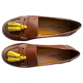 Thumbnail for your product : Mellow Yellow Brown Leather Flats