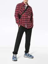 Thumbnail for your product : Off-White Check Shirt printed check cotton flannel shirt