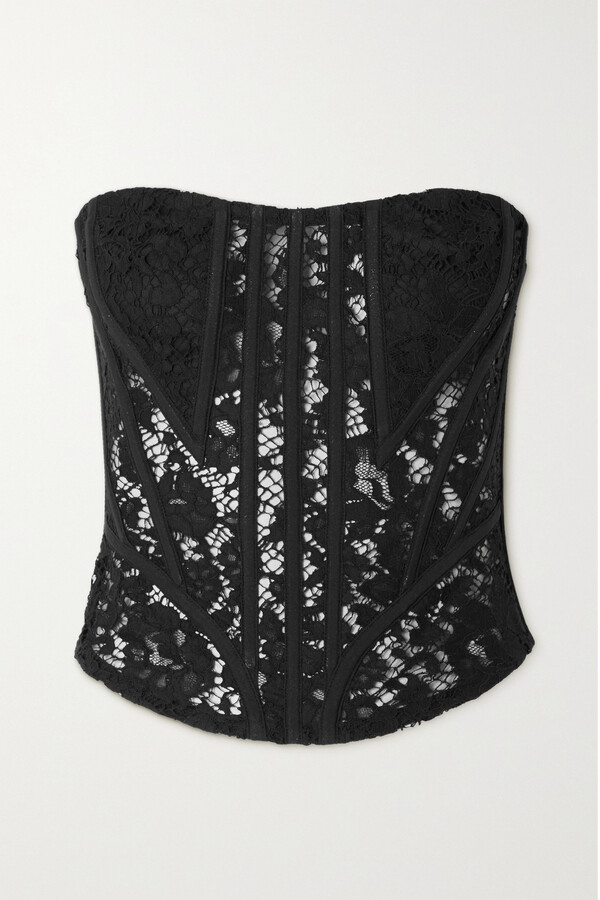 Dolce And Gabbana Bustier Top | Shop the world's largest 
