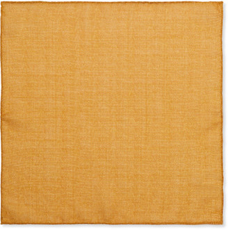Anderson & Sheppard Wool And Silk-Blend Pocket Square