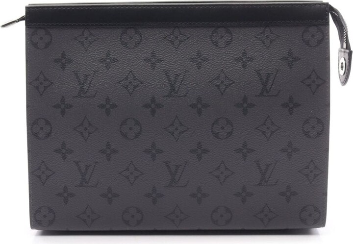 Louis Vuitton 2011 Pre-owned Pochette Cles Coin Clutch Bag - Grey