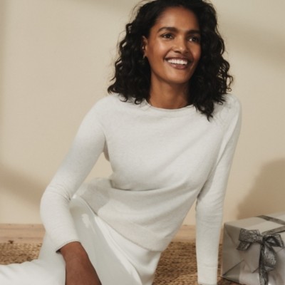 white company knitwear