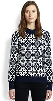 Thumbnail for your product : Equipment Tayden Wool & Cashmere Geometric Jacquard Sweater