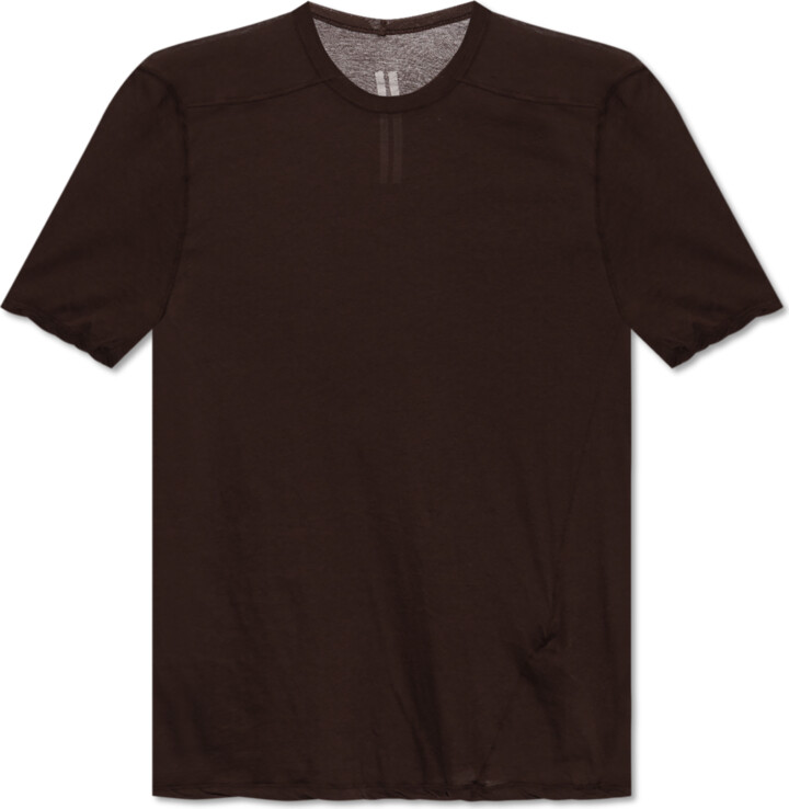 Rick Owens T-shirt Level T, , - Brown