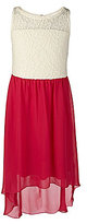 Thumbnail for your product : Ruby Rox 7-16 Lace-Bodice Chiffon-Skirted Dress