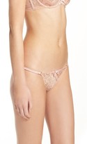 Thumbnail for your product : L'Agent by Agent Provocateur Women's 'Sienna' Metallic Lace Tanga