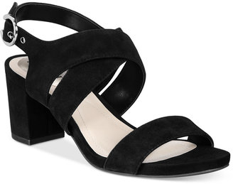 Alfani Regann Step 'N Flex Block-Heel Sandals, Created for Macy's