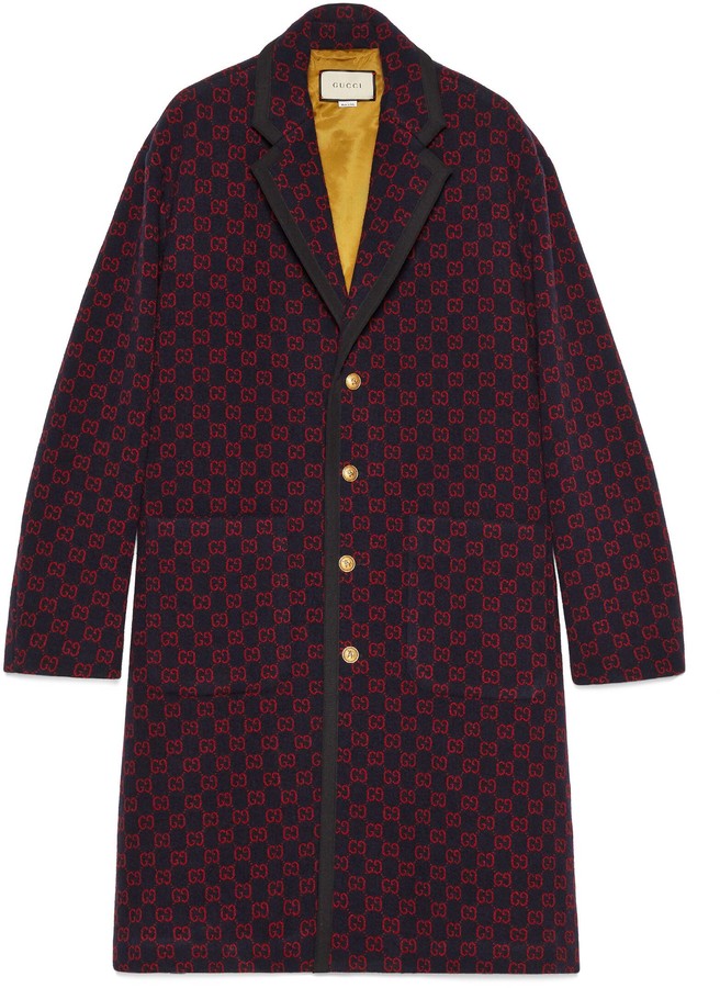 gucci gg wool coat
